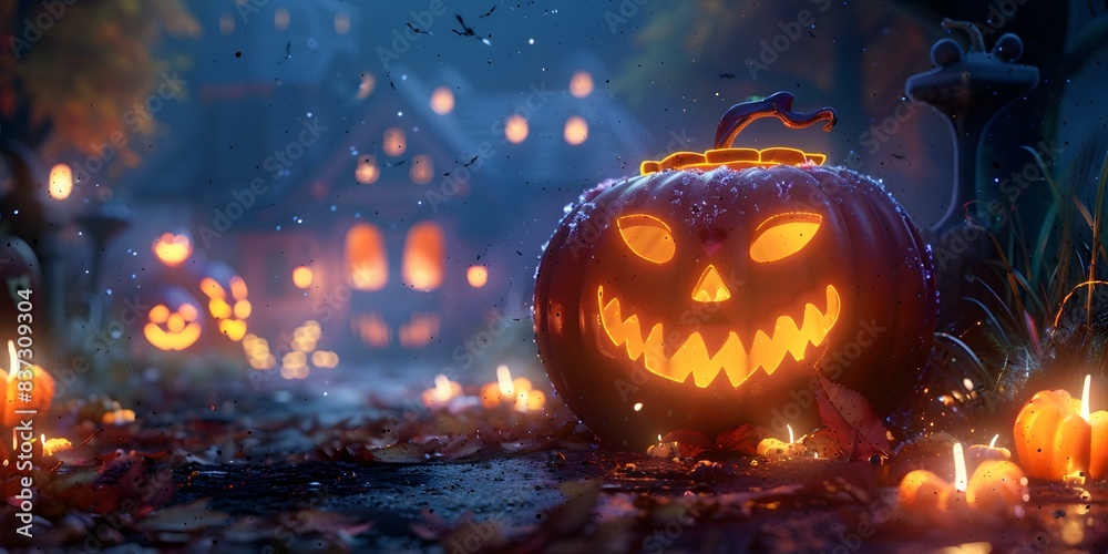 Halloween Pumpkin Jack-o-lantern Halloween Pumpkin Jack-o-lantern