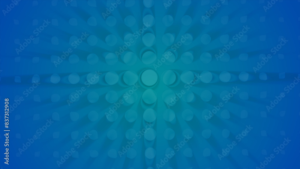 Blue Light Abstract Digital 3D Wireframe Landscape Magic Seamless Loop Animation Blue Light Abstract Digital 3D Wireframe Landscape Magic Seamless Loop Animation