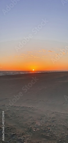 Peaceful Sunset on Beach