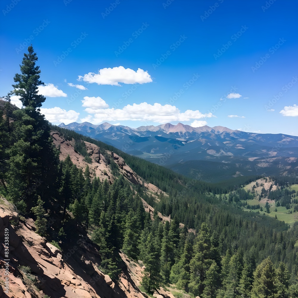 Fototapeta premium Mountain view