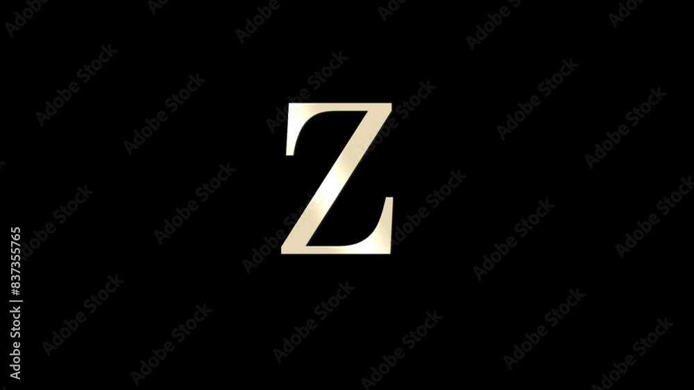 Alphabet letter Z with white particles and alpha channel, letters and alphabet Alphabet letter Z with white particles and alpha channel, letters and alphabet