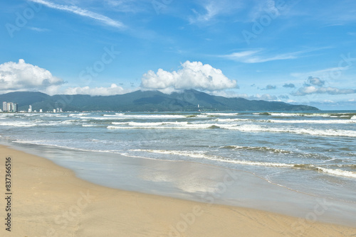 My Khe beach is a beautiful beach in Danang city, Vietnam. My Khe Beach is in Top 6 beautiful beach in the World By Forbes Magazine. 12.7.22