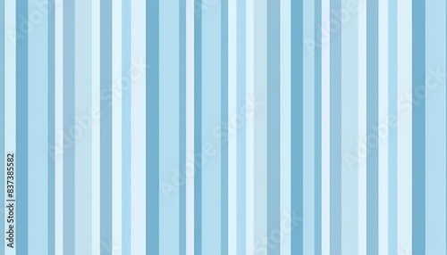 Soft blue stripes pattern, classic pastel striped seamless background