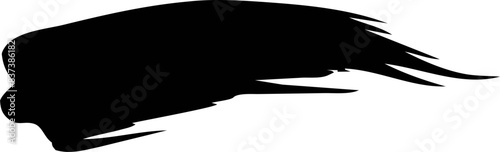 Dry paint brush stroke background