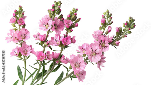 Wallpaper Mural Pink snapdragons isolated on a transparent background Torontodigital.ca