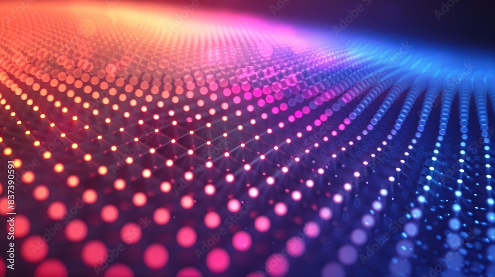 Colorful gradient background halftone style. AI Colorful gradient background halftone style. AI