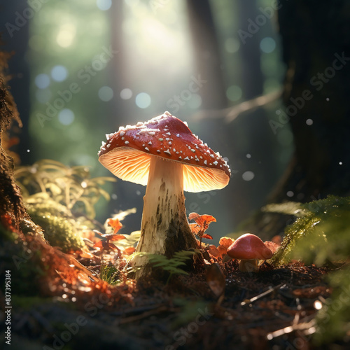 fly agaric mushroom photo