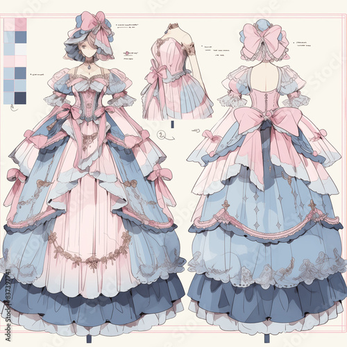 Lolita dress design