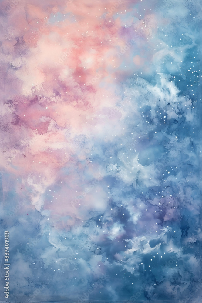 multi-colored smoke background with small splashes of white paint, background for banner multi-colored smoke background with small splashes of white paint, background for banner