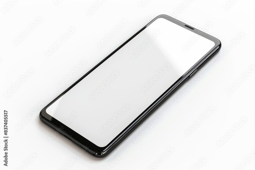 Sleek Modern Smartphone with Blank Screen