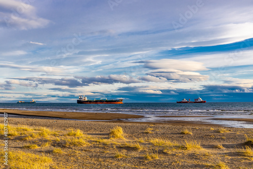 Quadro em tela Punta Arenas city in Chile, Patagonia