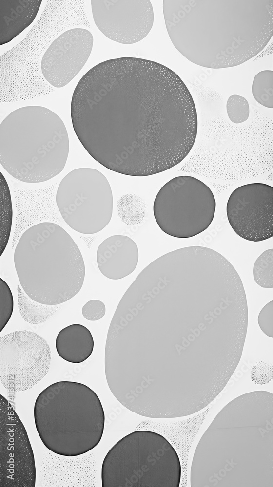 Wallpaper of abstract circular shapes Wallpaper of abstract circular shapes