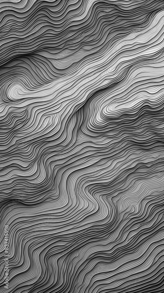 Wallpaper of a colored topographical map