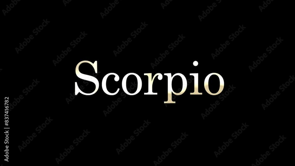 Scorpio zodiac sign title with white particles and alpha channel, zodiac signs and astrology Scorpio zodiac sign title with white particles and alpha channel, zodiac signs and astrology