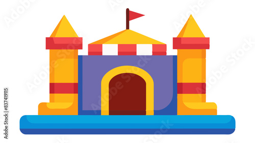 Joyful Inflatable Castle Children’s Playtime Fun - designed to spark joy and imagination