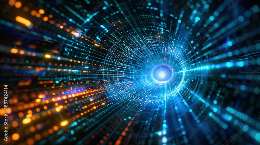 Digital Background for Encryption, AI, and Audio-Visual Representations Digital Background for Encryption, AI, and Audio-Visual Representations