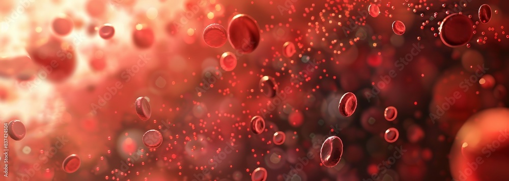 Red blood cells background Red blood cells background