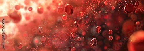 Red blood cells background