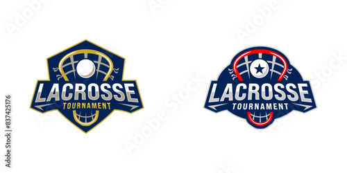 A bunding emblem logos for a lacrosse tournament