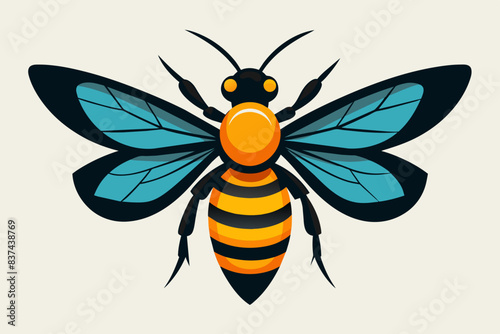 bee vector illustration