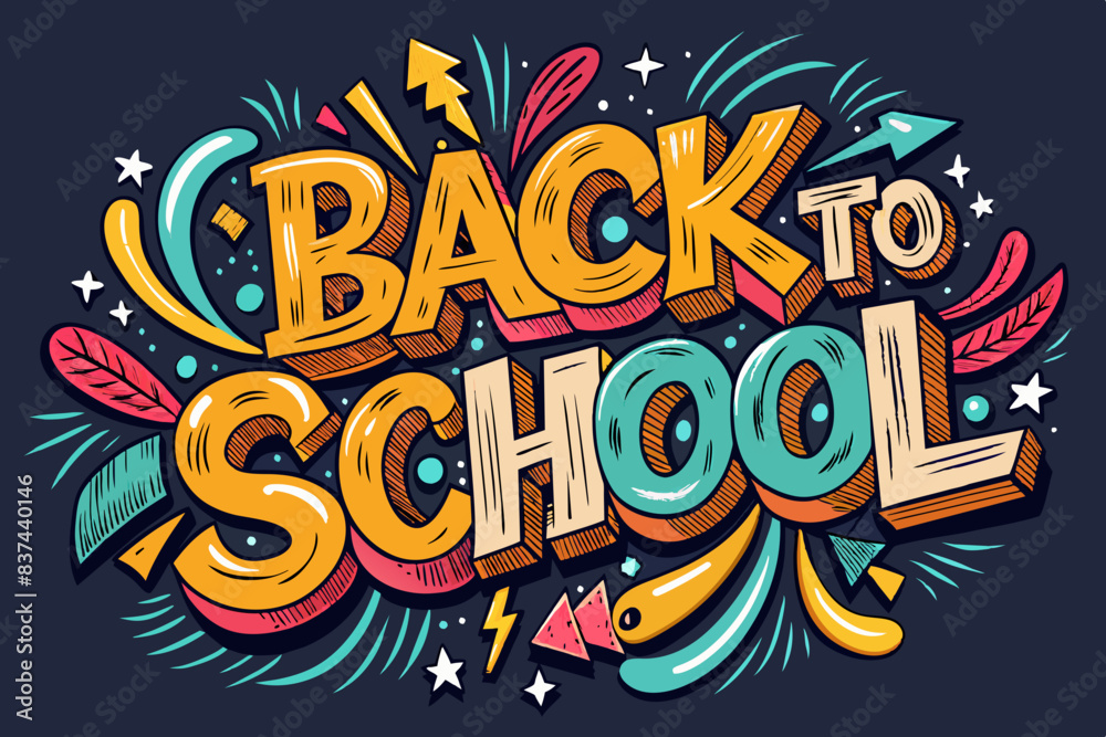 back to school vector illustration back to school vector illustration
