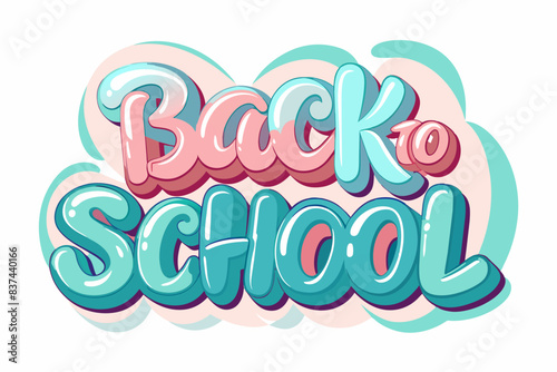 back to school vector illustration