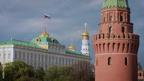 Grand Kremlin Palace among the Red Square