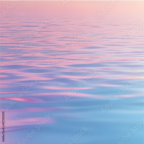 Abstract background of the water surface in pastel tones, beautiful pink and blue background, wallpaper template. fabrics, covers