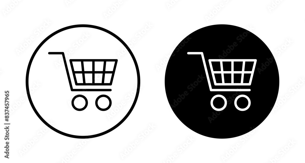 Shopping icon vector isolated on white background. Shopping cart icon. Basket icon. Trolley Shopping icon vector isolated on white background. Shopping cart icon. Basket icon. Trolley
