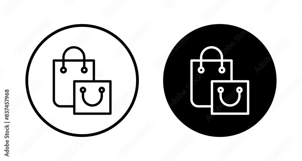Shopping bag icon vector isolated on white background. Shopping bag vector icon. Basket icon Shopping bag icon vector isolated on white background. Shopping bag vector icon. Basket icon