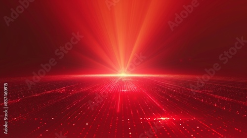 red background concept, glowing in the middle for ads. highlight for ads