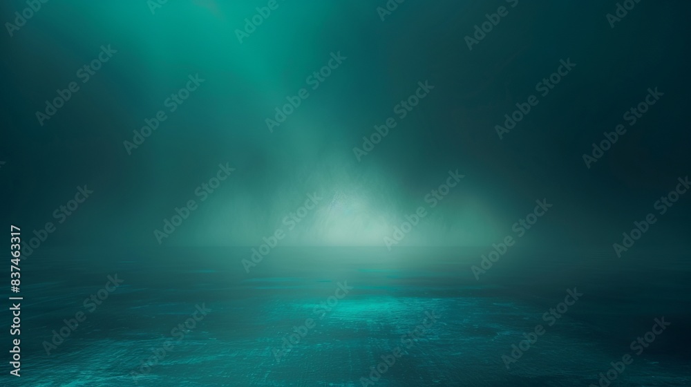 teal background concept with glowing light for ads. space for ads teal background concept with glowing light for ads. space for ads