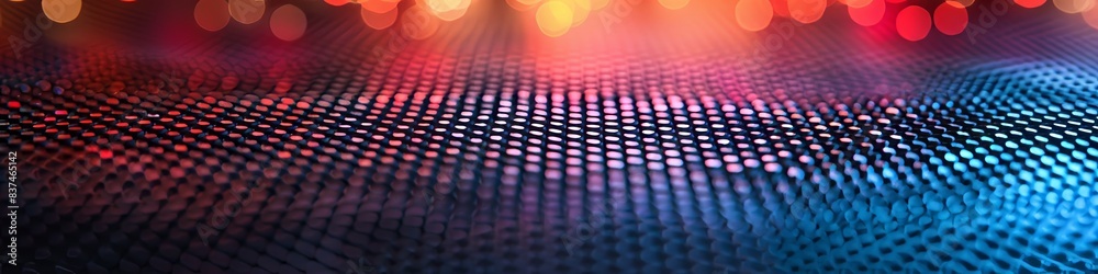 An abstract background with tough metallic red and blue fabric like carbon fiber. An abstract background with tough metallic red and blue fabric like carbon fiber.