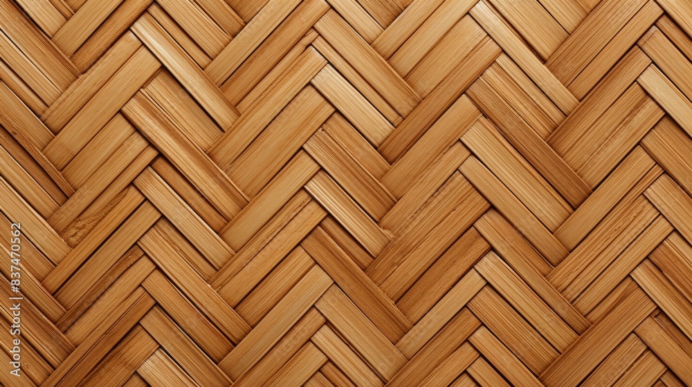 A rustic bamboo weave pattern with a flat texture that adds natural charm to your space. A rustic bamboo weave pattern with a flat texture that adds natural charm to your space.