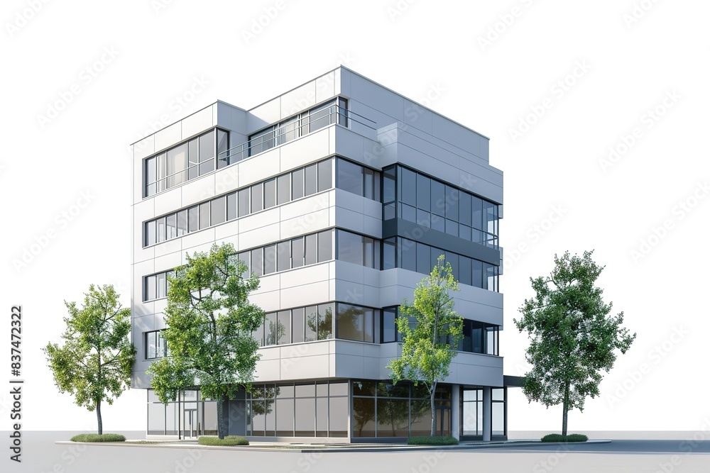 Fototapeta premium commercial building