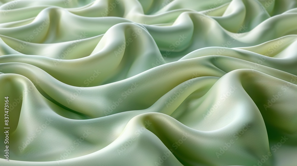 Fototapeta premium green silk background