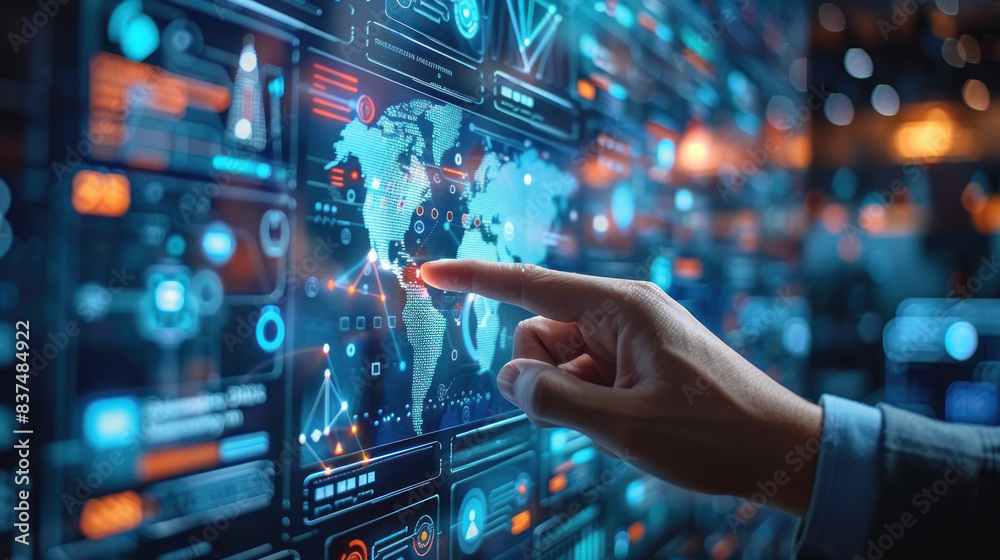 Displaying on a virtual screen: the concept of data integration programming Displaying on a virtual screen: the concept of data integration programming