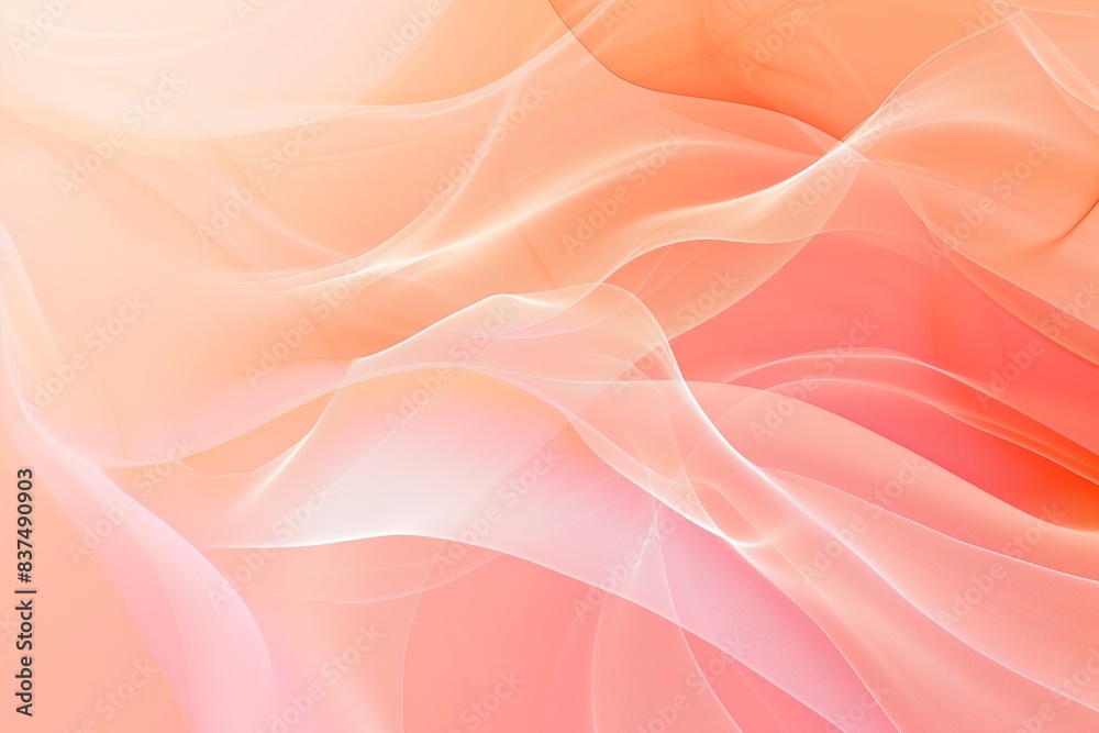 Fototapeta premium AI generated illustration of vibrant background with red, pink, and yellow fabric textures