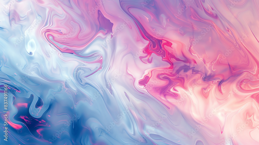 Gentle interference in abstract art, soft distortions, pastel colors, top view, showcasing subtle digital effects, digital tone, vivid color scheme. Gentle interference in abstract art, soft distortions, pastel colors, top view, showcasing subtle digital effects, digital tone, vivid color scheme.