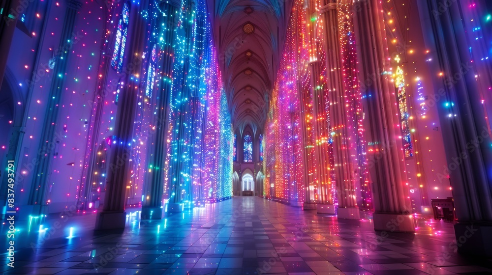 Fototapeta premium Sparkling Light in the Cathedral