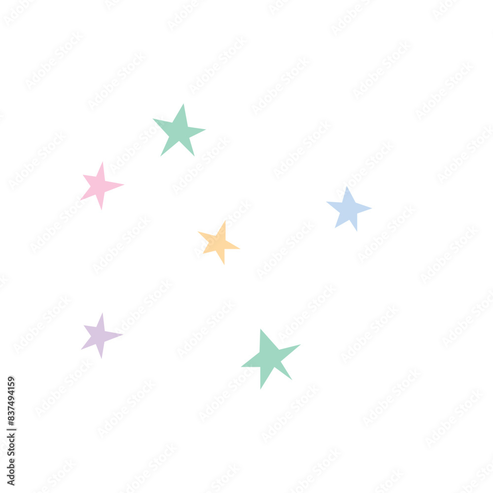 Obraz premium Children's Day star decoration