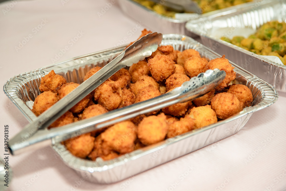 Fried Mac and Cheese balls Fried Mac and Cheese balls