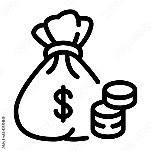 budget line icon