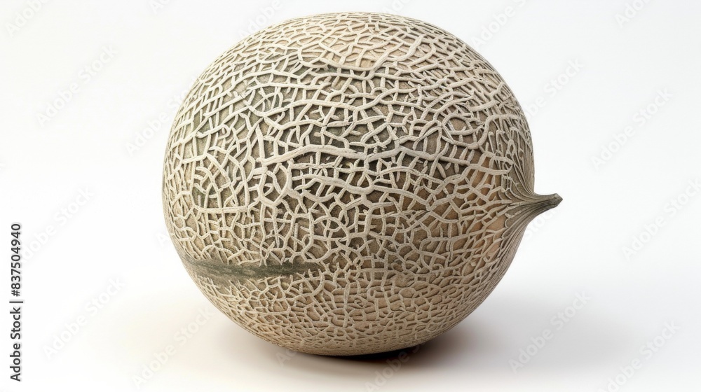 ripe cantaloupe melon isolated on white background. sweet fruity food concept ripe cantaloupe melon isolated on white background. sweet fruity food concept