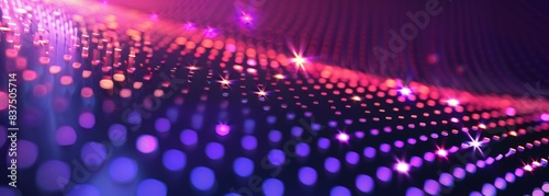 Wallpaper Mural Abstract neon dots background Torontodigital.ca