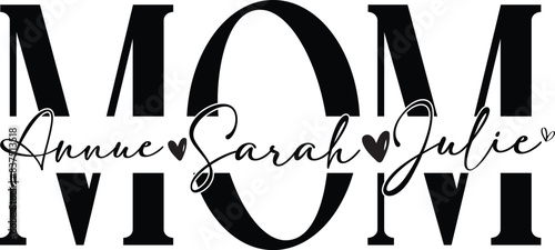 mom t shirt design svg