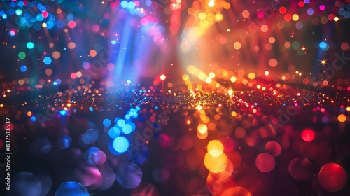 Sparkling Lights on the Dance Floor 
