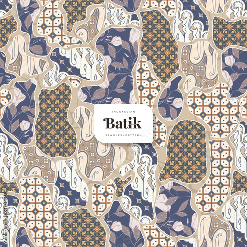 traditional batik pattern design 14