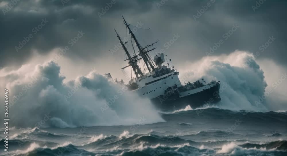 ship in the sea ship in the sea