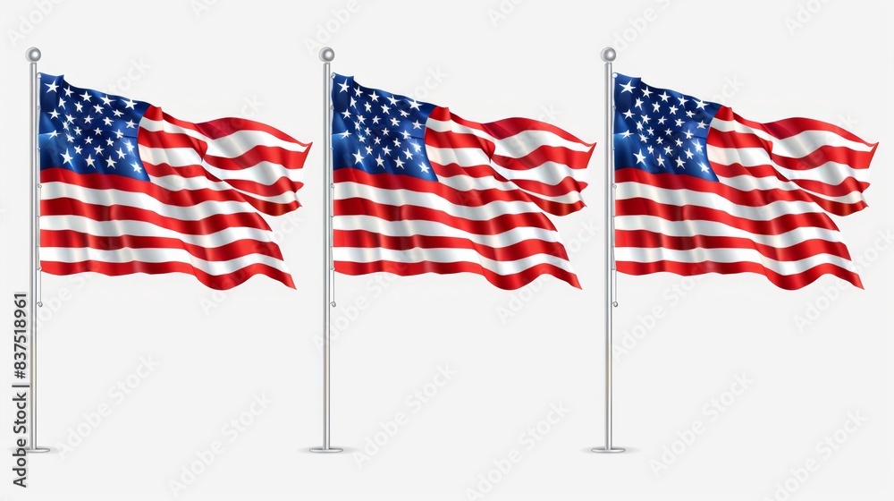 Obraz premium american flag